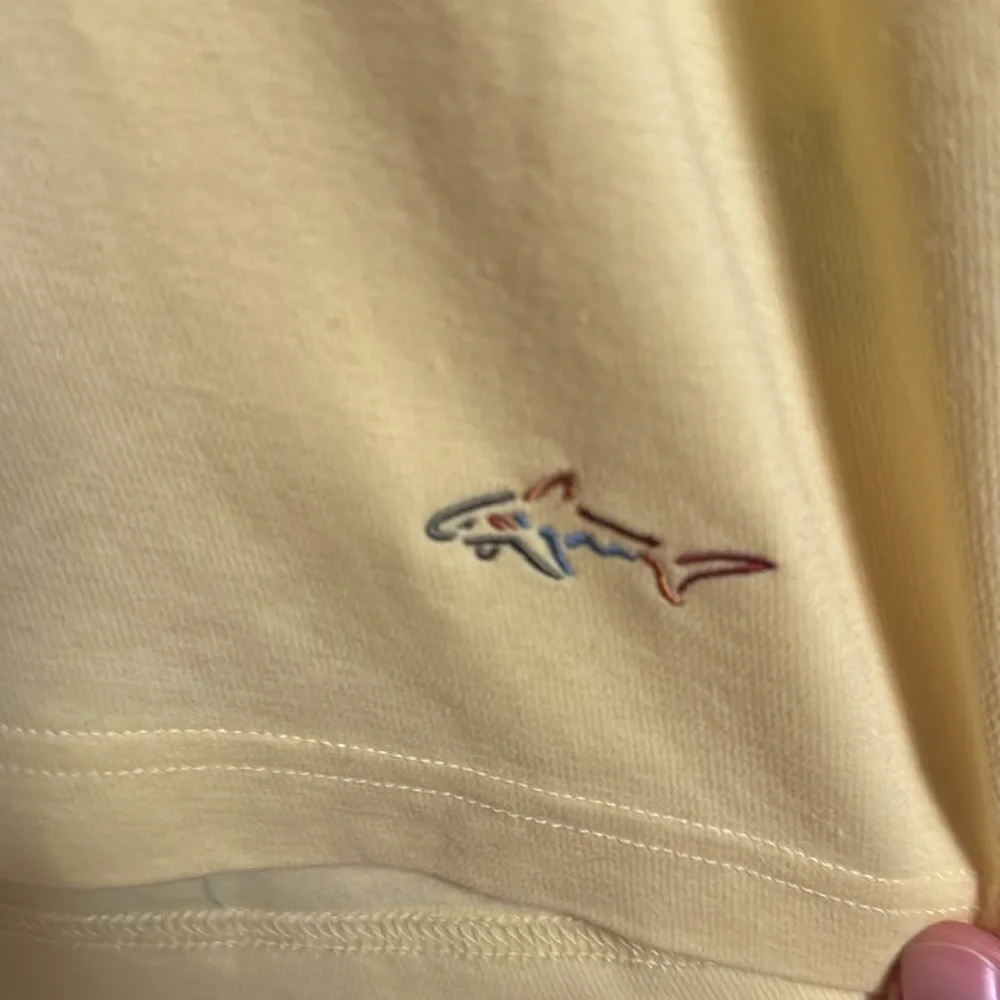 Yellow Men’s XXL Greg Norman Play Dry short sleeve collared shirt - Picture 2 of 4